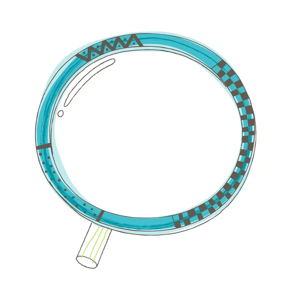 Vector Magnifying Glass — Stock Vector