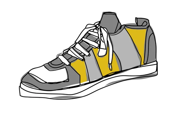 Zapatillas de deporte Vector . — Archivo Imágenes Vectoriales