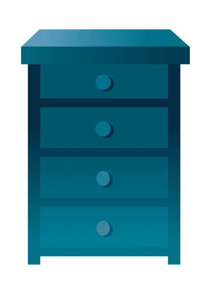 Filing cabinet — Stock Vector