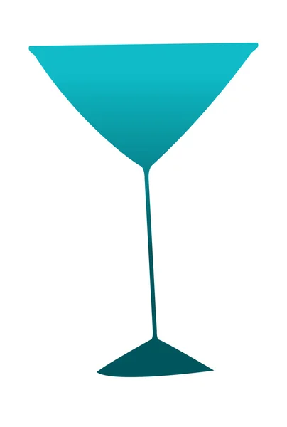 Vector copa de cóctel — Vector de stock