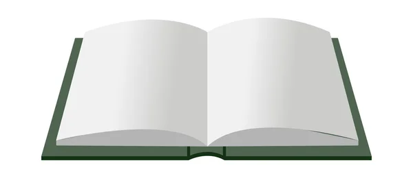 Vektor öffnete Buch — Stockvektor