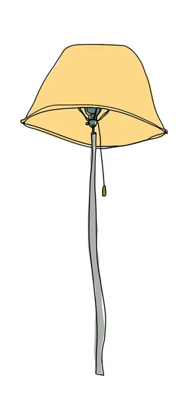 Vektorové stojací lampa — Stockový vektor
