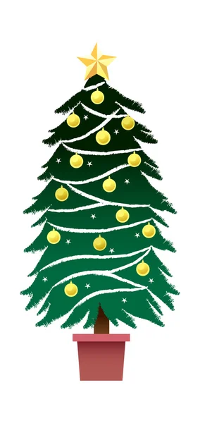 Árvore Natal. —  Vetores de Stock
