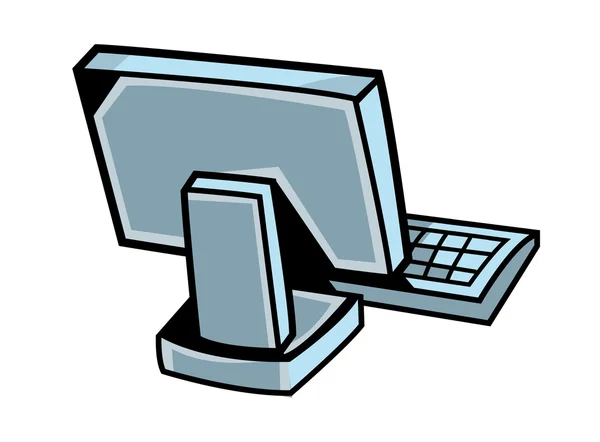 Computer desktop. — Vettoriale Stock