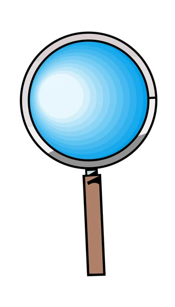 Magnifying Glass — Stock Vector