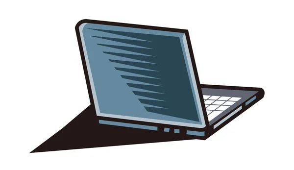 Laptop vettoriale — Vettoriale Stock