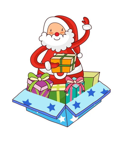 Santa Claus. — Stock Vector