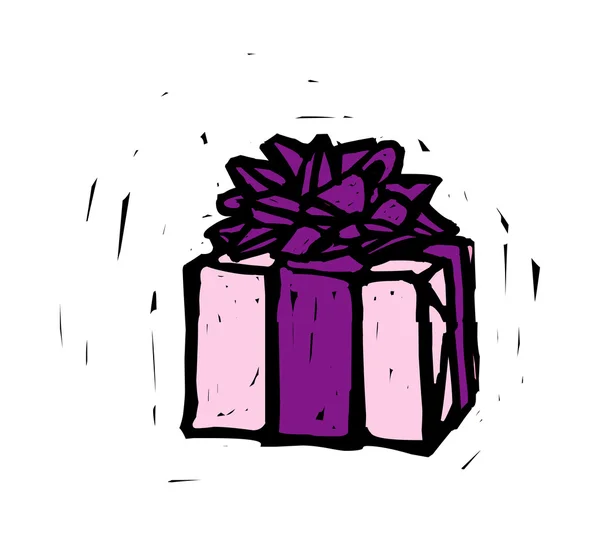 Coffret cadeau. — Image vectorielle