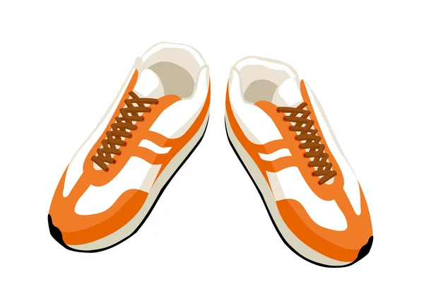 Vctor sneakers. — Stock Vector