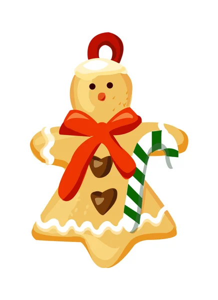 Biscuit de Noël . — Image vectorielle