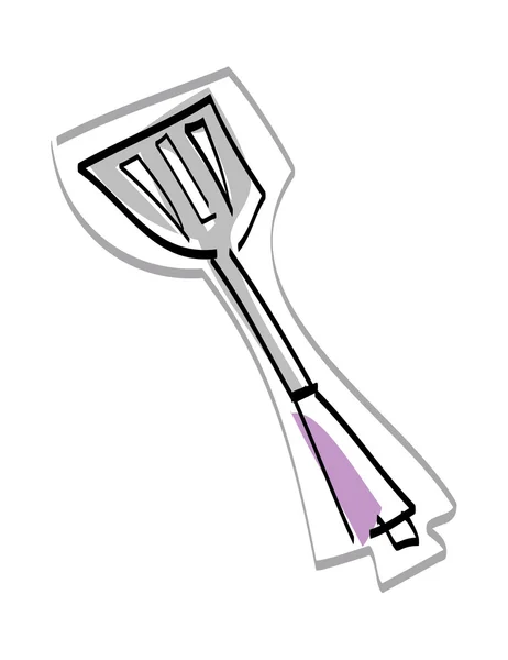 Vector spatula. — Stock Vector