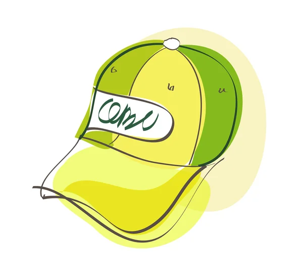 Kreslený čepice. — Stockový vektor