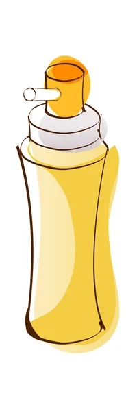 Cartoon bottle. — Stock Vector