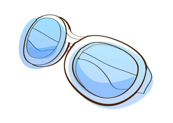 Gafas de sol de dibujos animados . — Archivo Imágenes Vectoriales