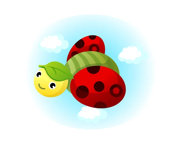 Vector ladybird — Stock Vector