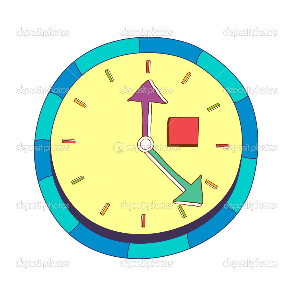 Time Vector Illustration