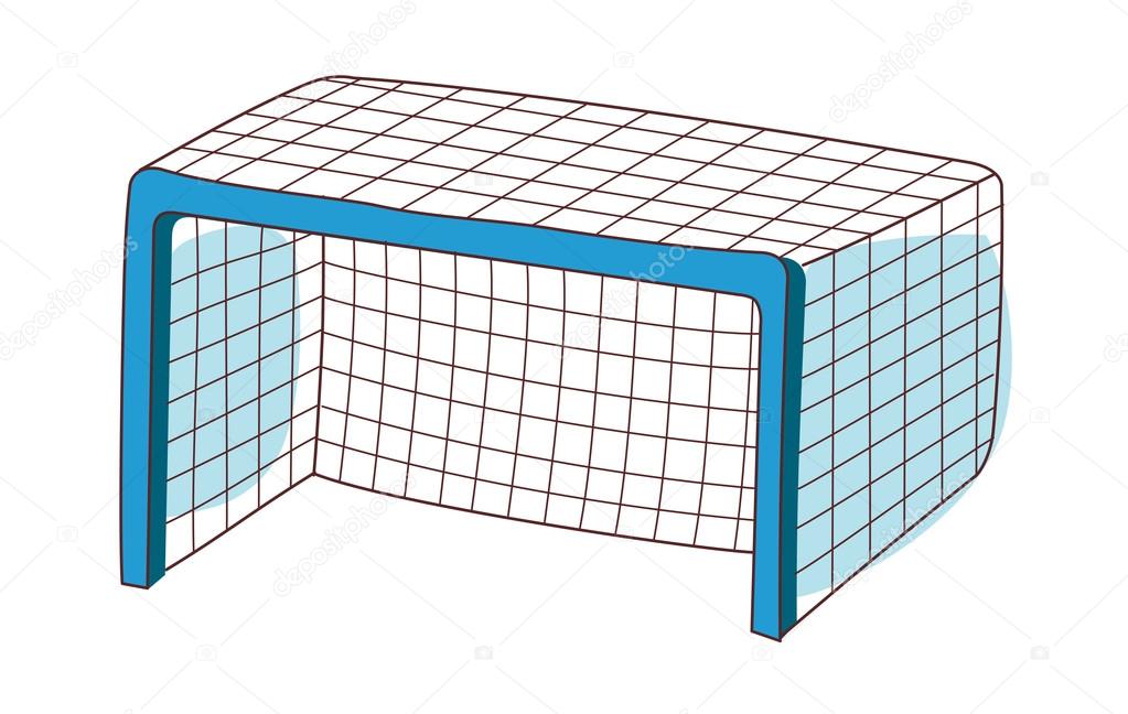 Soccer goal Vector Illustration