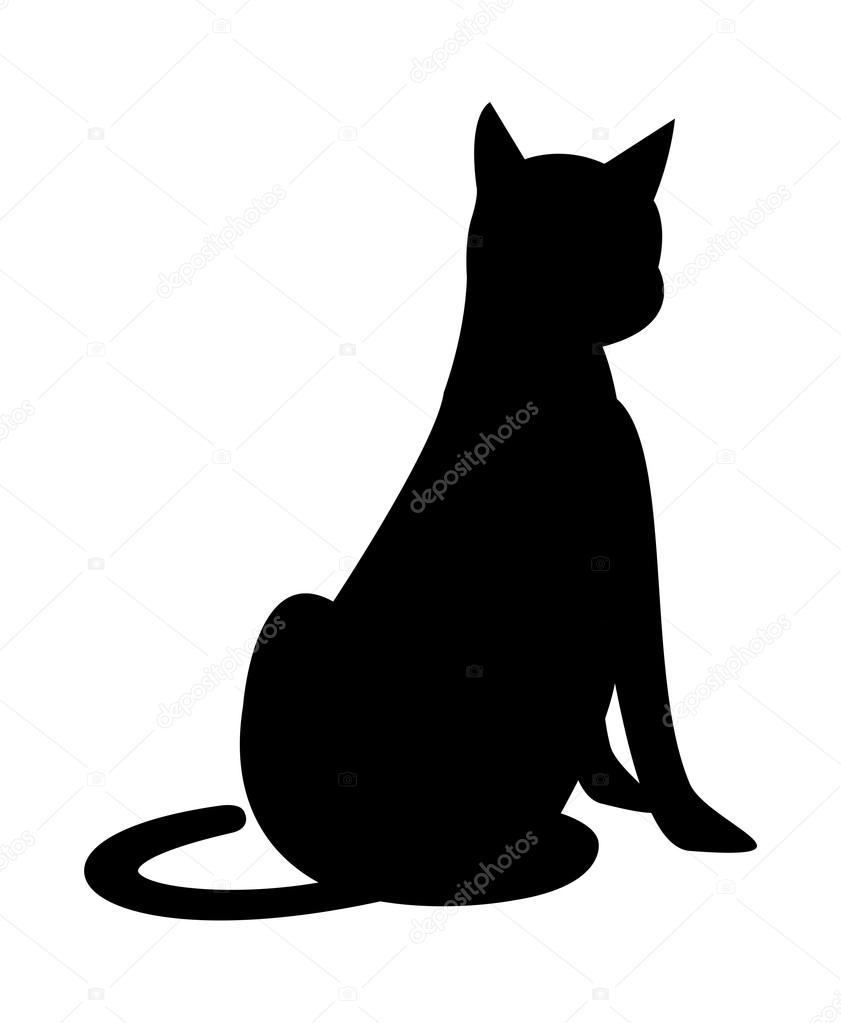 Siyah kedi. — Stok Vektör © zzve 13468591