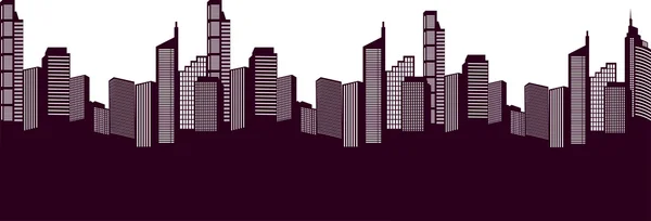 Paisaje urbano — Vector de stock