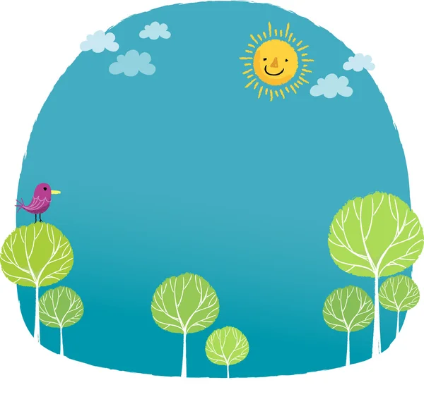 Nature background — Stock Vector