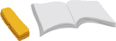 kalem ve kitap durumda