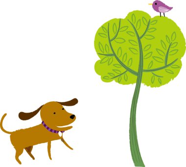 açık havada oynayan köpek
