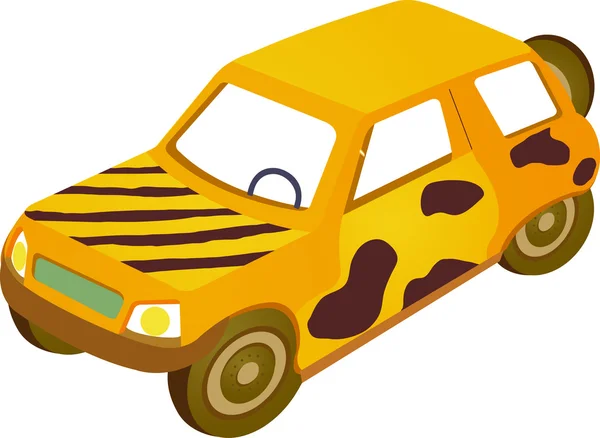 Safari voiture — Image vectorielle