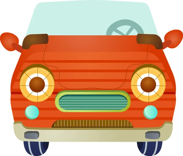 Car closeup — Stock Vector