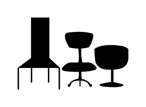 Chairs — Stock Vector