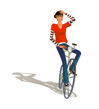 Bisikletli kız
