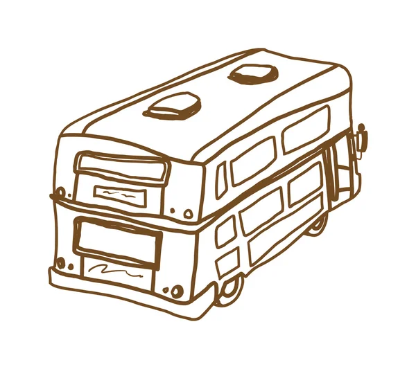 Подорожі trailer — стоковий вектор