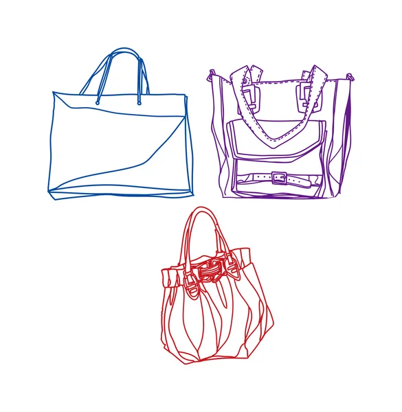 Bolsos — Archivo Imágenes Vectoriales