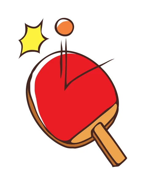 Ping-pong — Image vectorielle