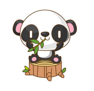 Panda güdük üzerinde