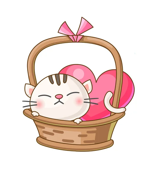 Kucing warna air Stok Vektor, Ilustrasi Kucing warna air Bebas 