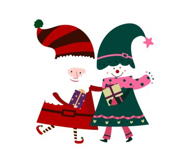 Noel Baba hediye verir