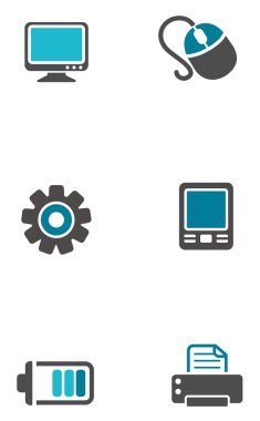 Teknoloji simgeleri kümesi