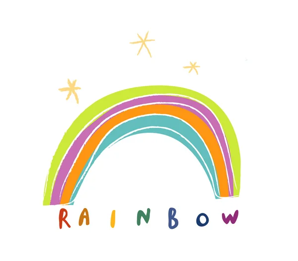 Regenboog — Stockvector