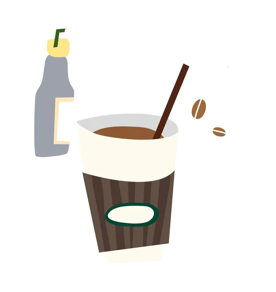Кофе чашка — стоковый вектор