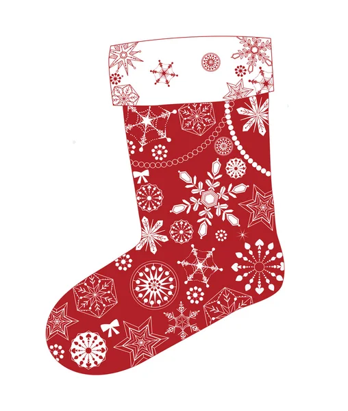 Christmas boots — Stock Vector