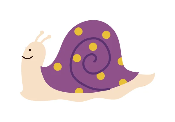 Colored snail — Stock Vector