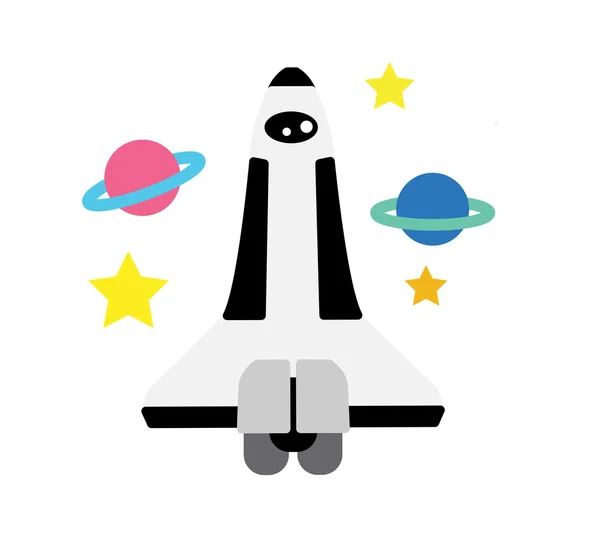 Space shuttle — Stock Vector