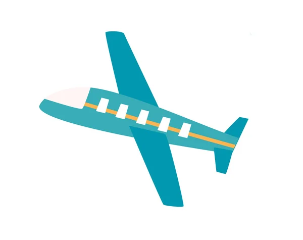Avión de pasajeros — Archivo Imágenes Vectoriales