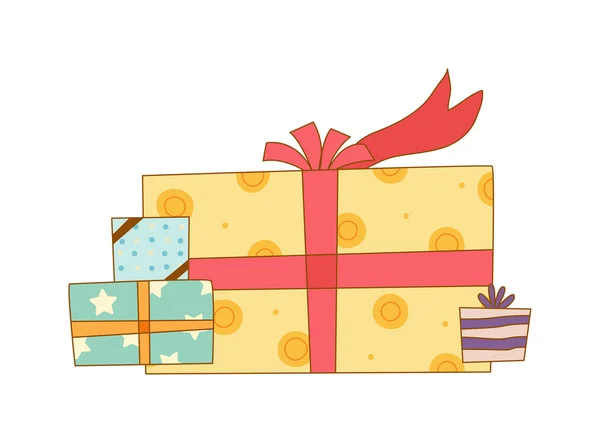 Holiday gifts — Stock Vector