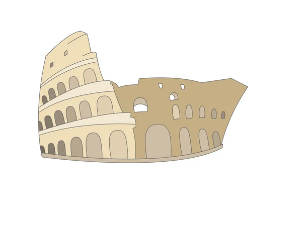 Ρωμαϊκό Κολοσσαίο — Διανυσματικό Αρχείο