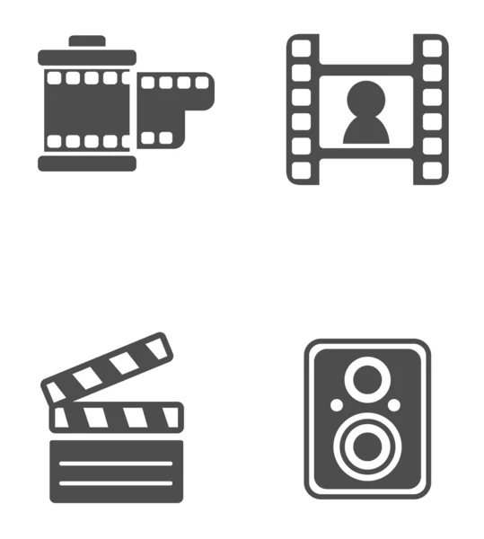 Set van verschillende pictogrammen — Stockvector