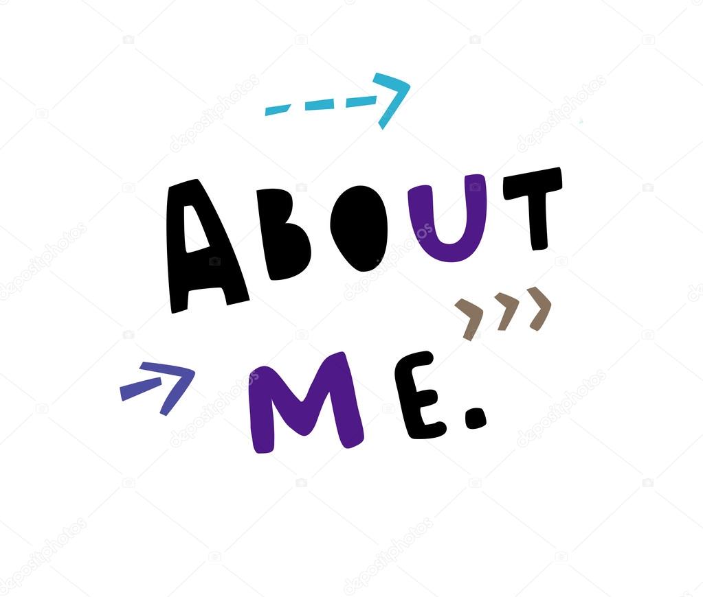 About me sign