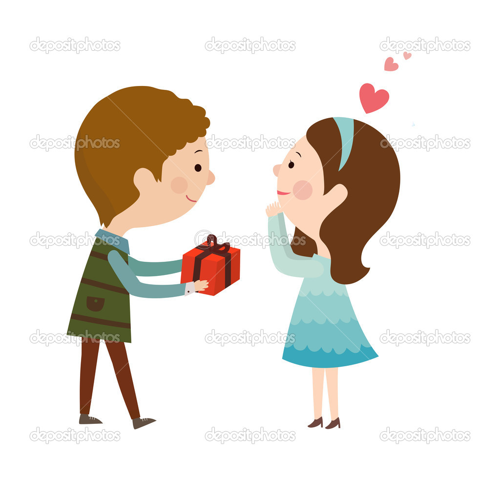 Giving a girl a cheap gift