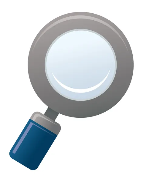 Magnifying glass — Stock Vector