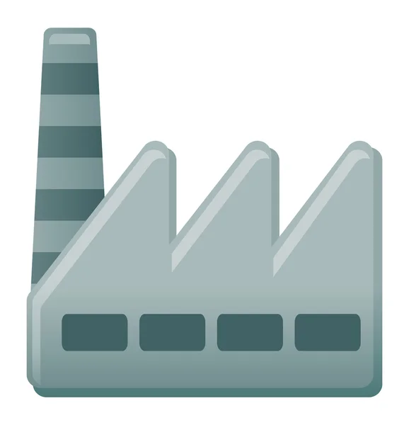 Industrial Plant — Stock Vector
